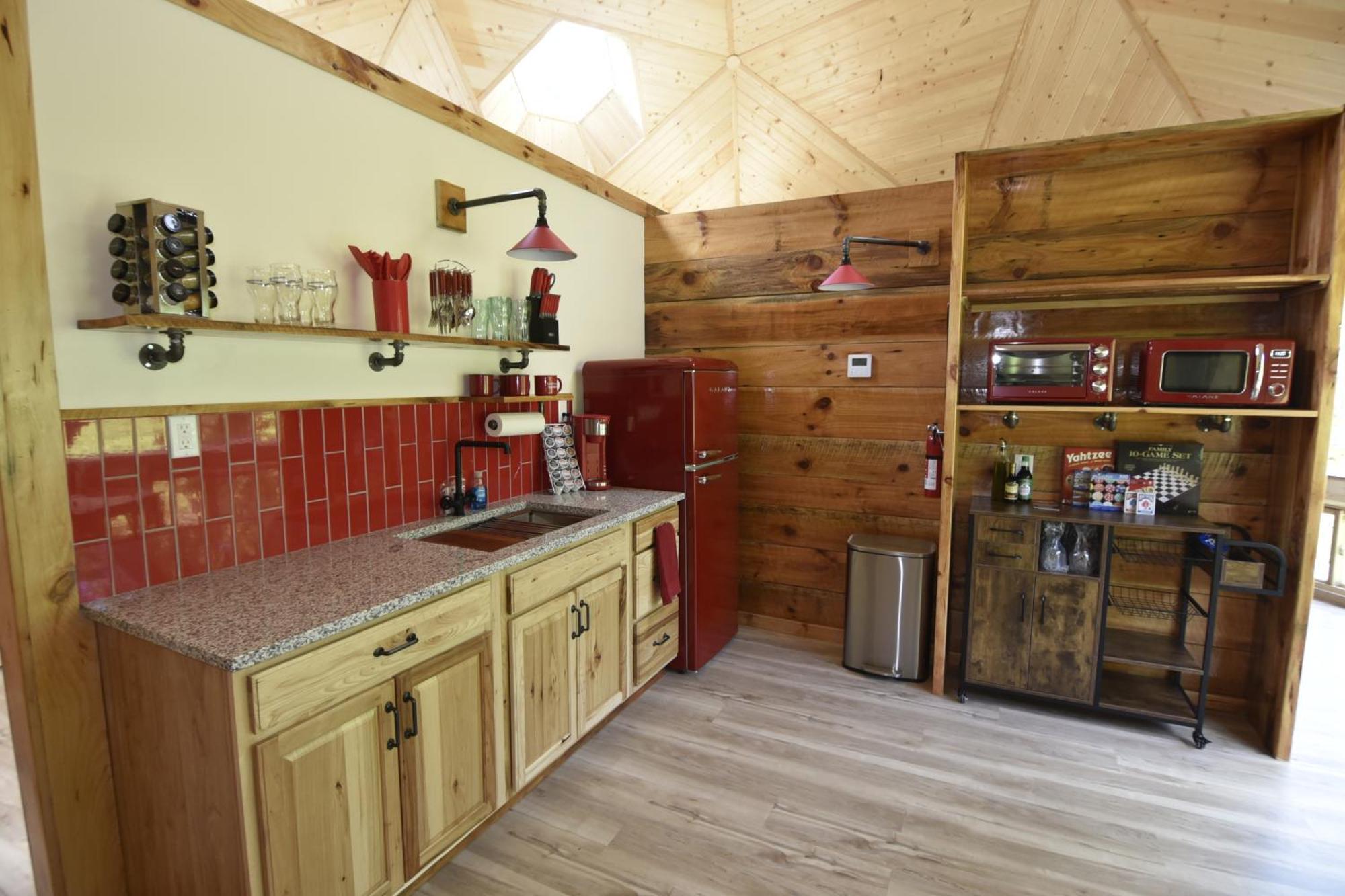 Natahala Glamping Red Dome #23 Villa Topton Eksteriør bilde