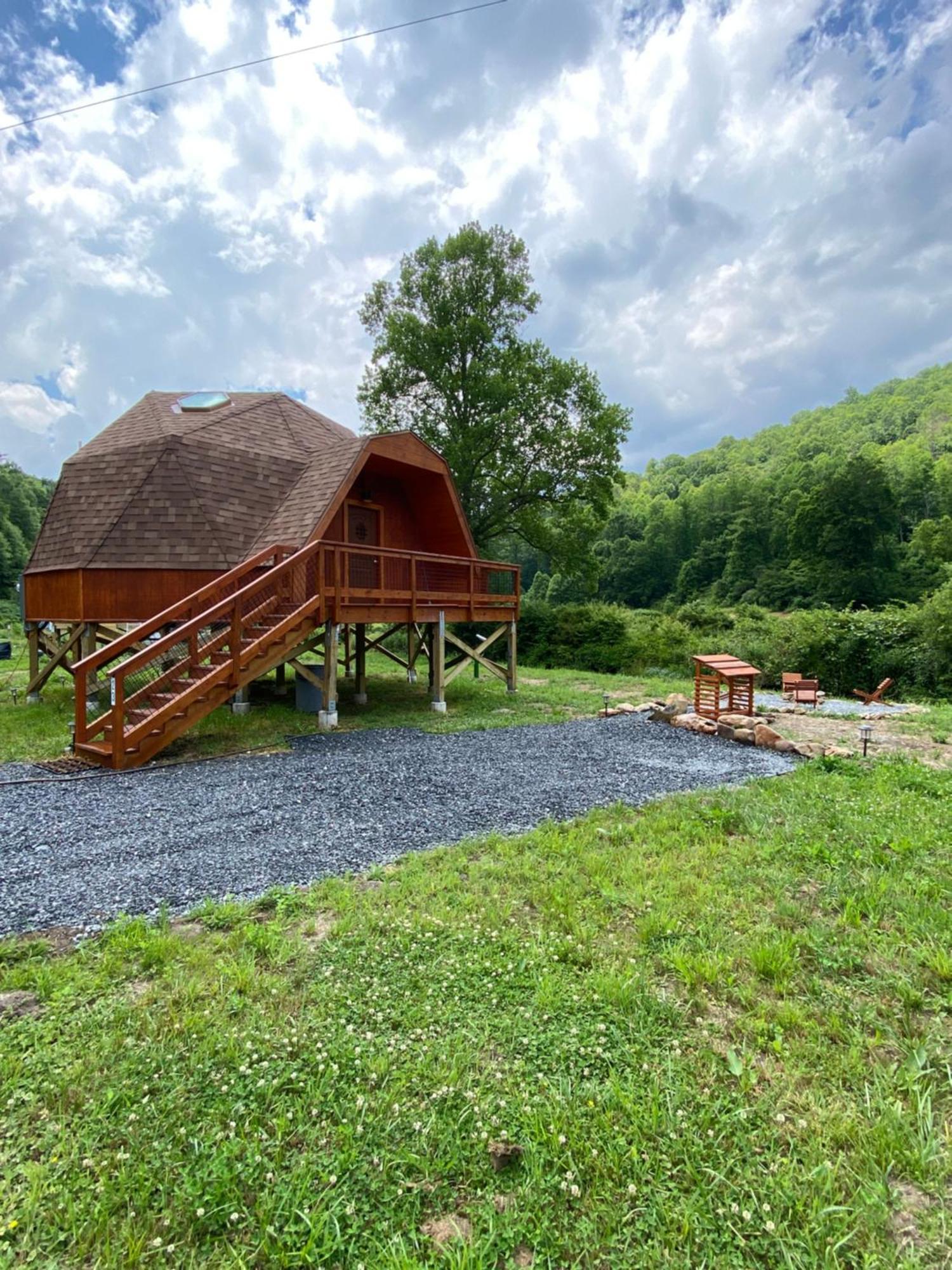 Natahala Glamping Red Dome #23 Villa Topton Eksteriør bilde