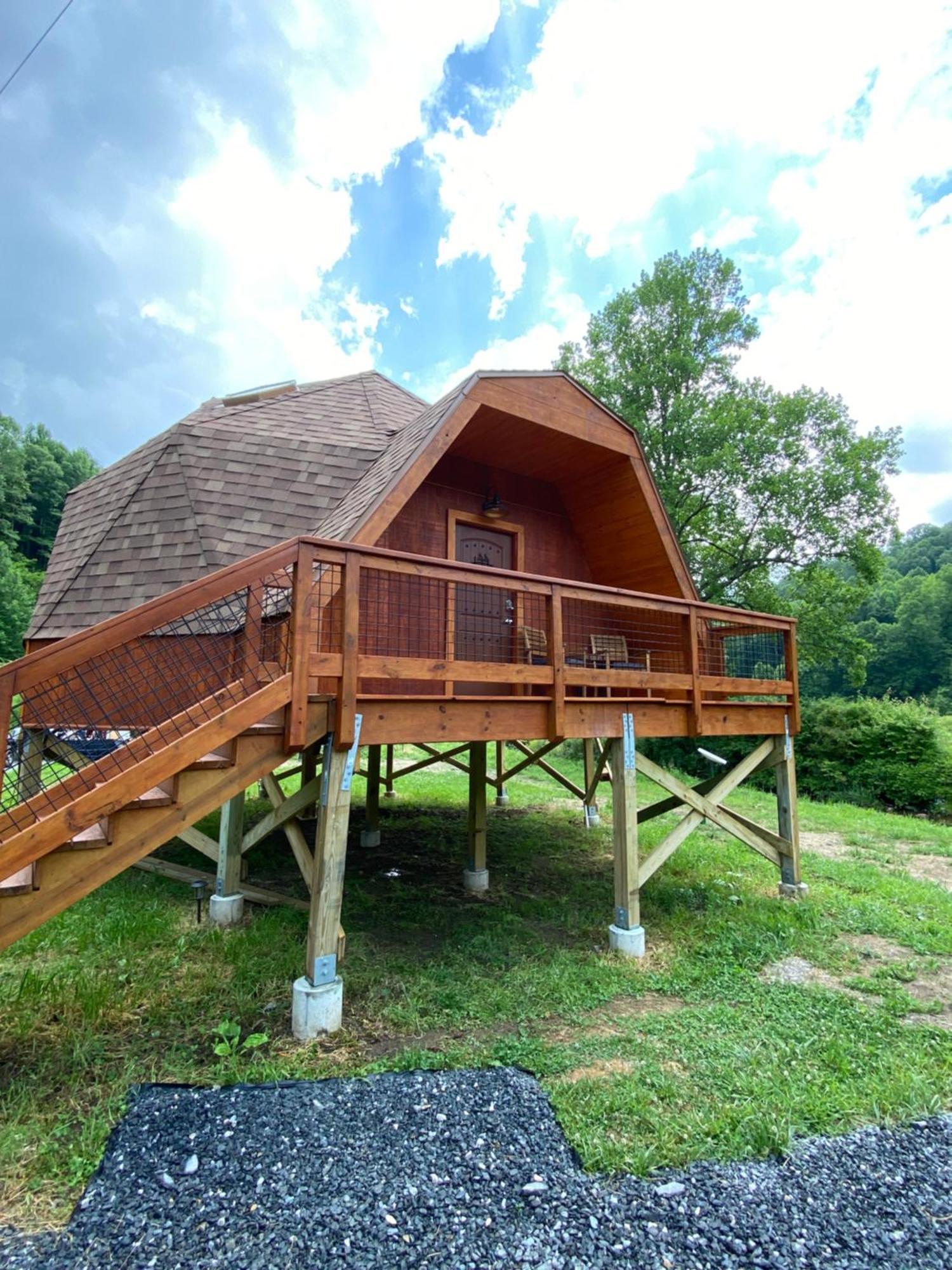Natahala Glamping Red Dome #23 Villa Topton Eksteriør bilde